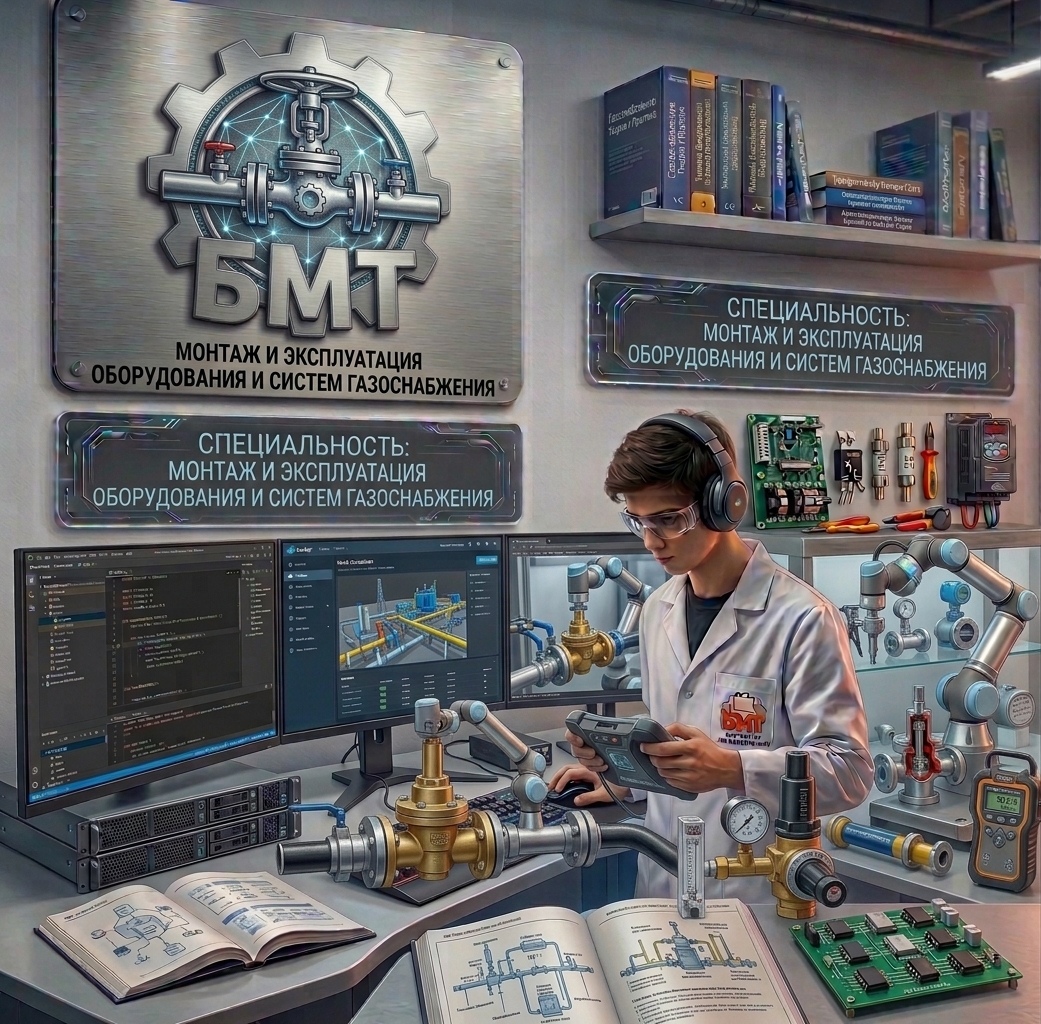Монтаж и эксплуатация оборудования и систем газоснабжения